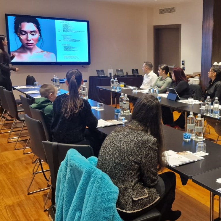 firt international meeting of Gioiello Liquido Cosmetics